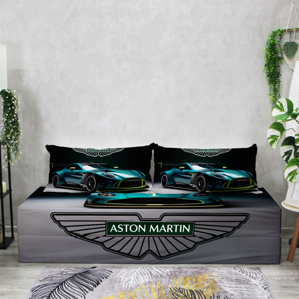 Бескаркасный диван кровать раскладной "Aston Martin Vantage"