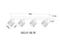 Спот Arte Lamp Atria A8031PL-4BK
