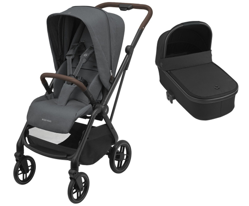 Детская коляска Maxi-Cosi Leona2 Oria 2 в 1 1204204110 Twillic Graphite/1507672111 Essential Black
