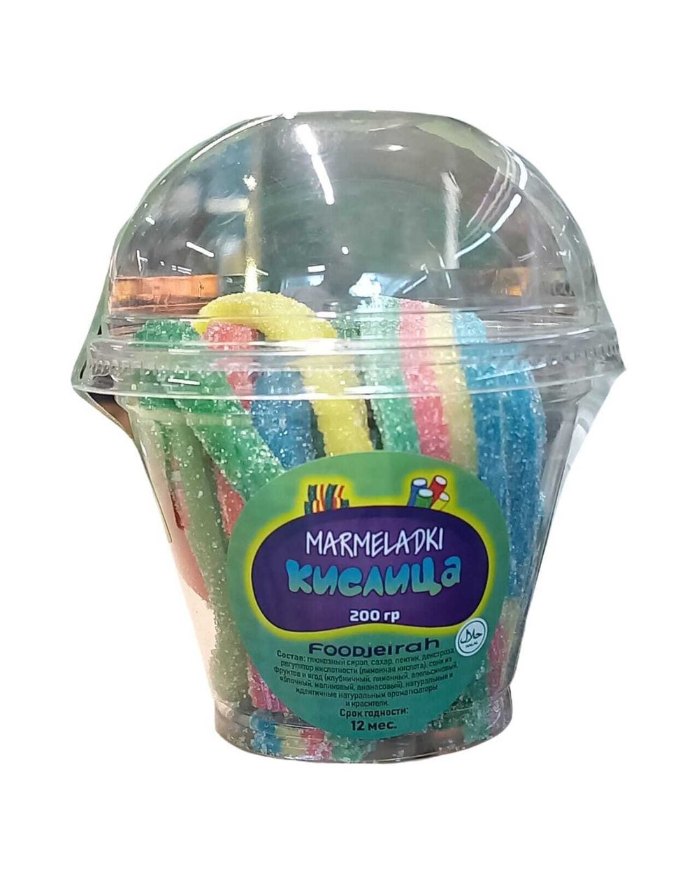 Мармелад "Мармело" стакан 200 кислица