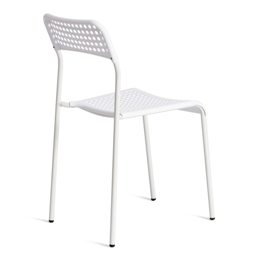 Стул ADDE (mod. C-049) металл/пластик, 39 х 49 х 78 см, White (белый)