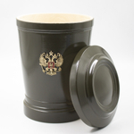 Урна для праха биоразлагаемая "Военная с гербом"