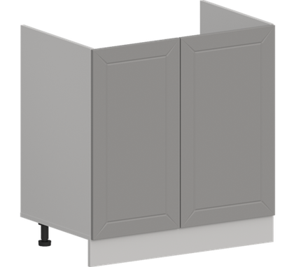 Кухня Модуль ШНМ 800 Графит / Лайт Грей