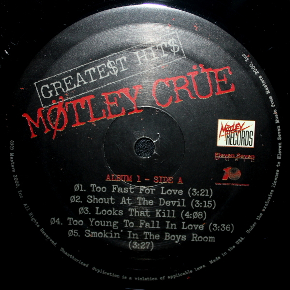Motley Crue / Greatest Hits (2LP)