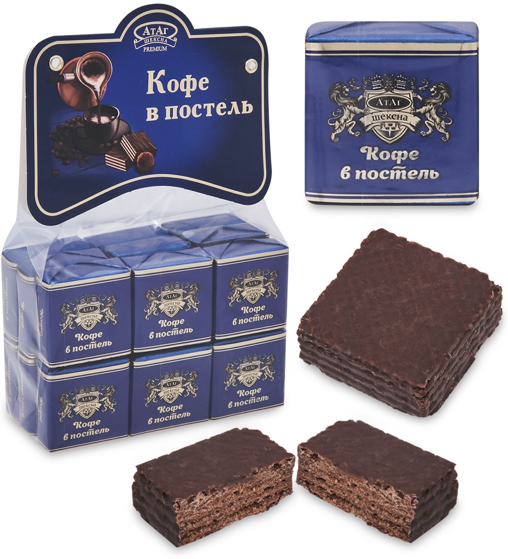 AT-111/3 Вафли глаз. «Кофе в постель» с ароматом трюфеля 210 гр