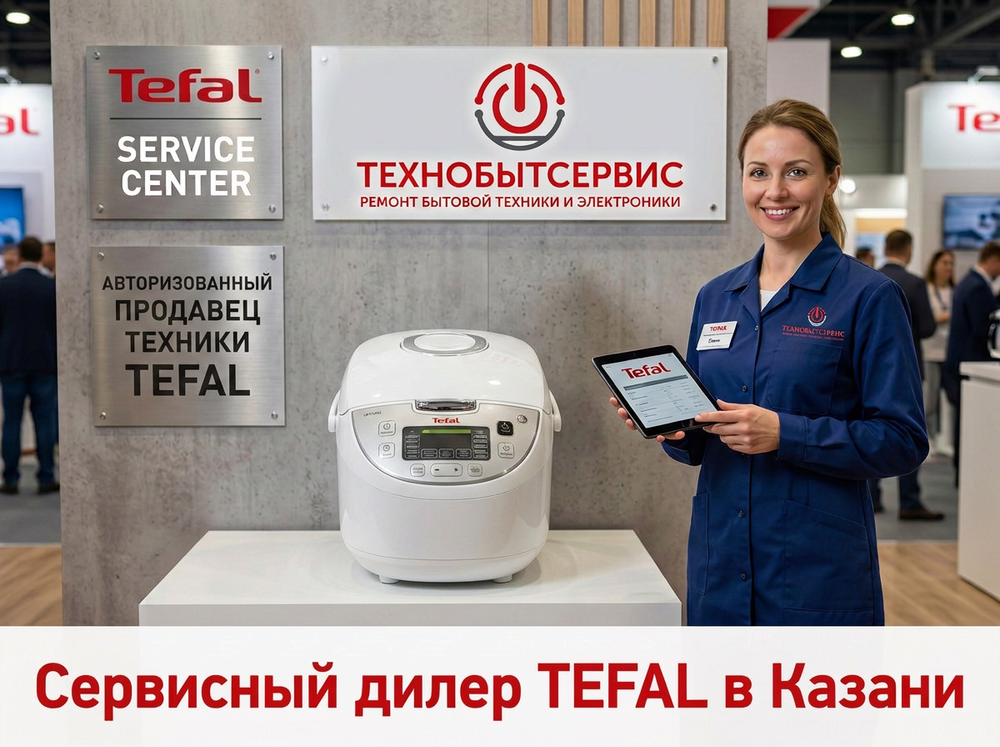 Ремонт мультиварки Tefal в Казани