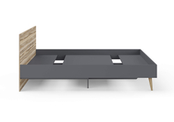 Кровать Ines (графит) (120x200)