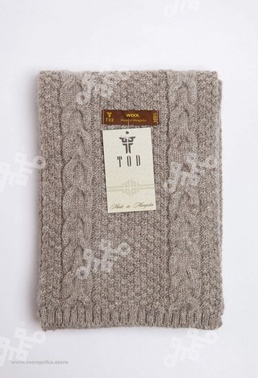 Шарф из 100% монгольской шерсти