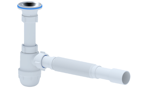 Сифон д/умыв. BM1015 (1 1/4"*32) с гофрой 32х32/40 (АниПласт)