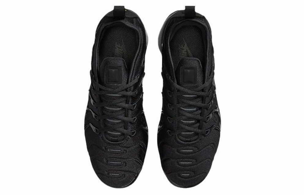 Кроссовки Nike Vapormax Plus "Triple Black" (Женская размерная сетка)