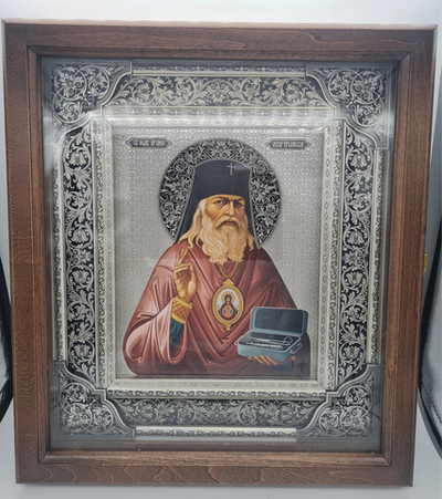 Икона аналойная 31*35 Лука Крымский (КовБ) 10642176