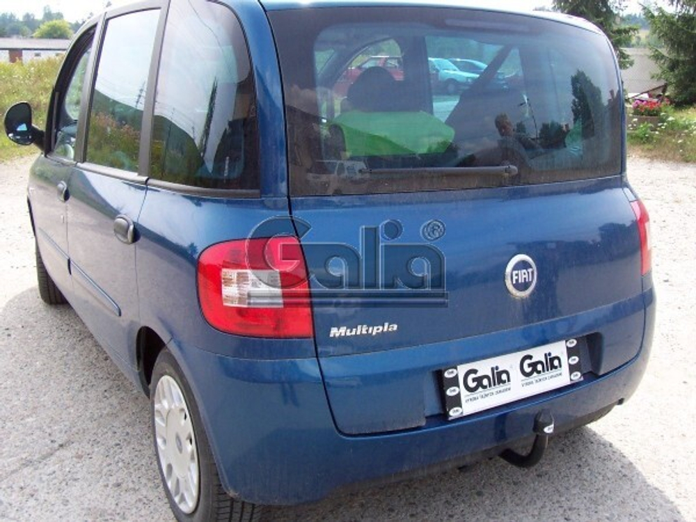 Фаркоп оцинкованный Galia F010A для FIAT Multipla I 1998-2004 и Multipla II 2005-2010(паспорт и сертификат в комплекте)(без электрики)