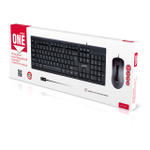Проводной комплект клавиатура+мышь SmartBuy ONE 114282 черный