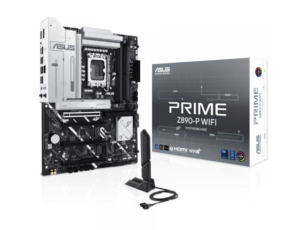 Материнская плата Asus Prime Z890-p Wifi, Socket LGA 1851, Intel Z890, ATX, RTL [90MB1I70-M0EAY0]