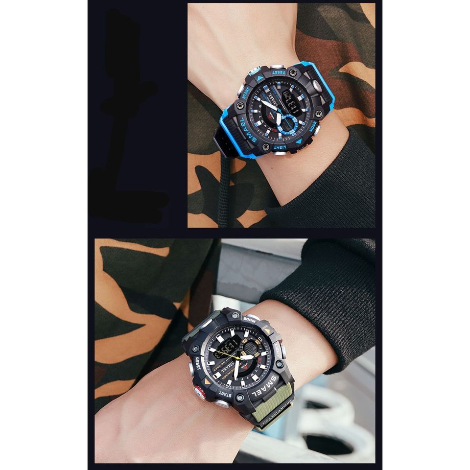 Часы наручные электронные 3 ATM будильник, календарь 9742319