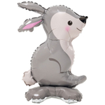 Шар Фольгированный Заяц серый (Серый)