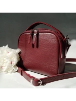 Сумка женская через плечо кросс боди натуральная кожа летняя