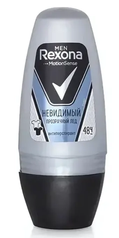 Дезодорант REXONA MEN Прозрачный лед 50 мл. /roll/