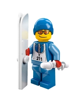 Минифигурки LEGO Minifigures 8684 Серия 2 Лыжник