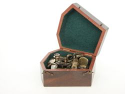 Nautical Морской секстант в деревянном футляре