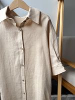 Льняное платье-рубашка Nunki, 140