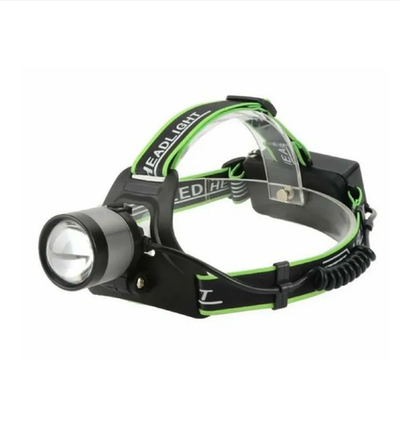 Фонарь налобный высокой яркости "белый лазер" Огонь HT-3193-PM10-TG