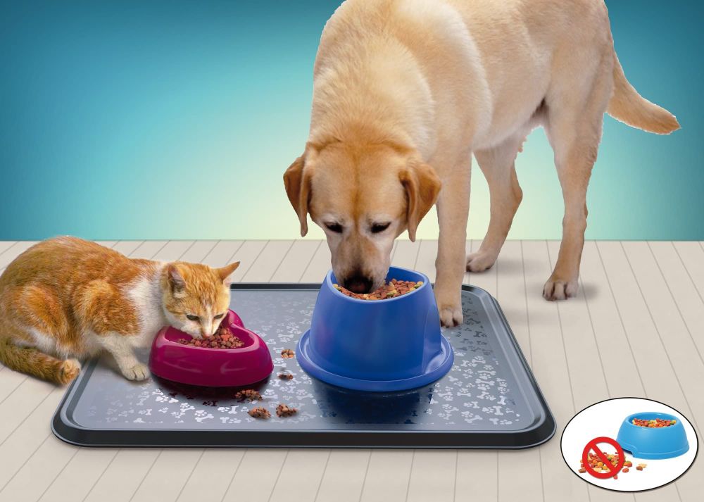 Коврик для миски BETA 45x35см GEORPLAST Коврик для миски BETA 45x35см GEORPLAST