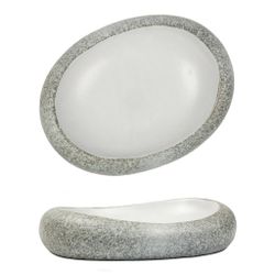 Блюдо овальное 26*20 cм h6 cм 300 мл Stone White Matt New Taiga P.L. [1]