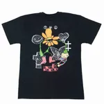 Футболка Creepy Clothing Цветочная Черная