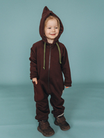 Комбинезон утепленный, Шоколад