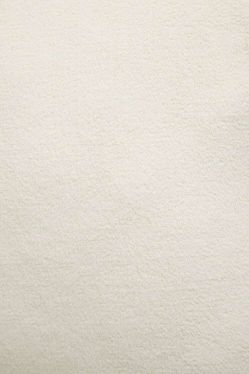 ZARA HOME ОДНОТОННЫЙ ЧЕХОЛ ДЛЯ ДЕКОРАТИВНОЙ ПОДУШКИ ИЗ ФЛИСА, КРЕМОВЫЙ