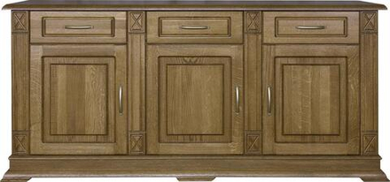 Тумба "Верди Классик" П1.0487.0.03 (Дуб рустикаль, Массив)