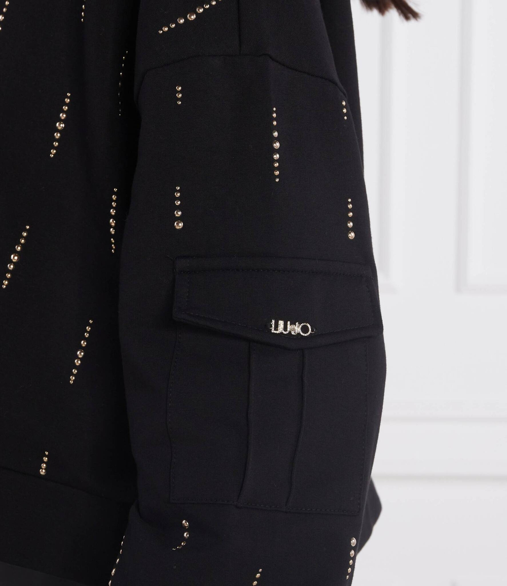 Худи Liu Jo Sport - черный(TF2157 F0904)