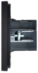 FORTE&PIANO Розетка USB A+A 3,1А FP149 черный IEK