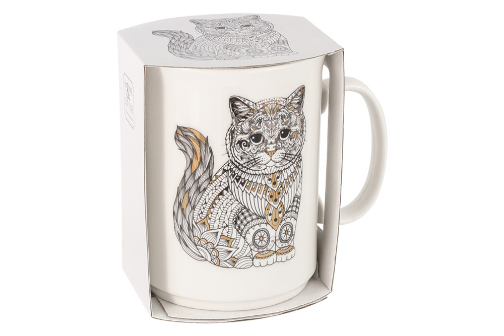 Кружка 0.415л Home & Style Кот