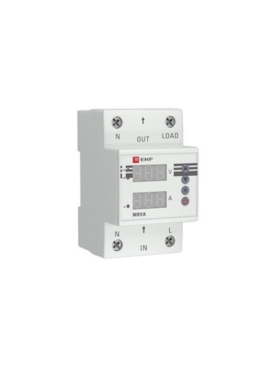 Реле напряжения и тока с дисплеем MRVA 32А PROxima EKF MRVA-32A