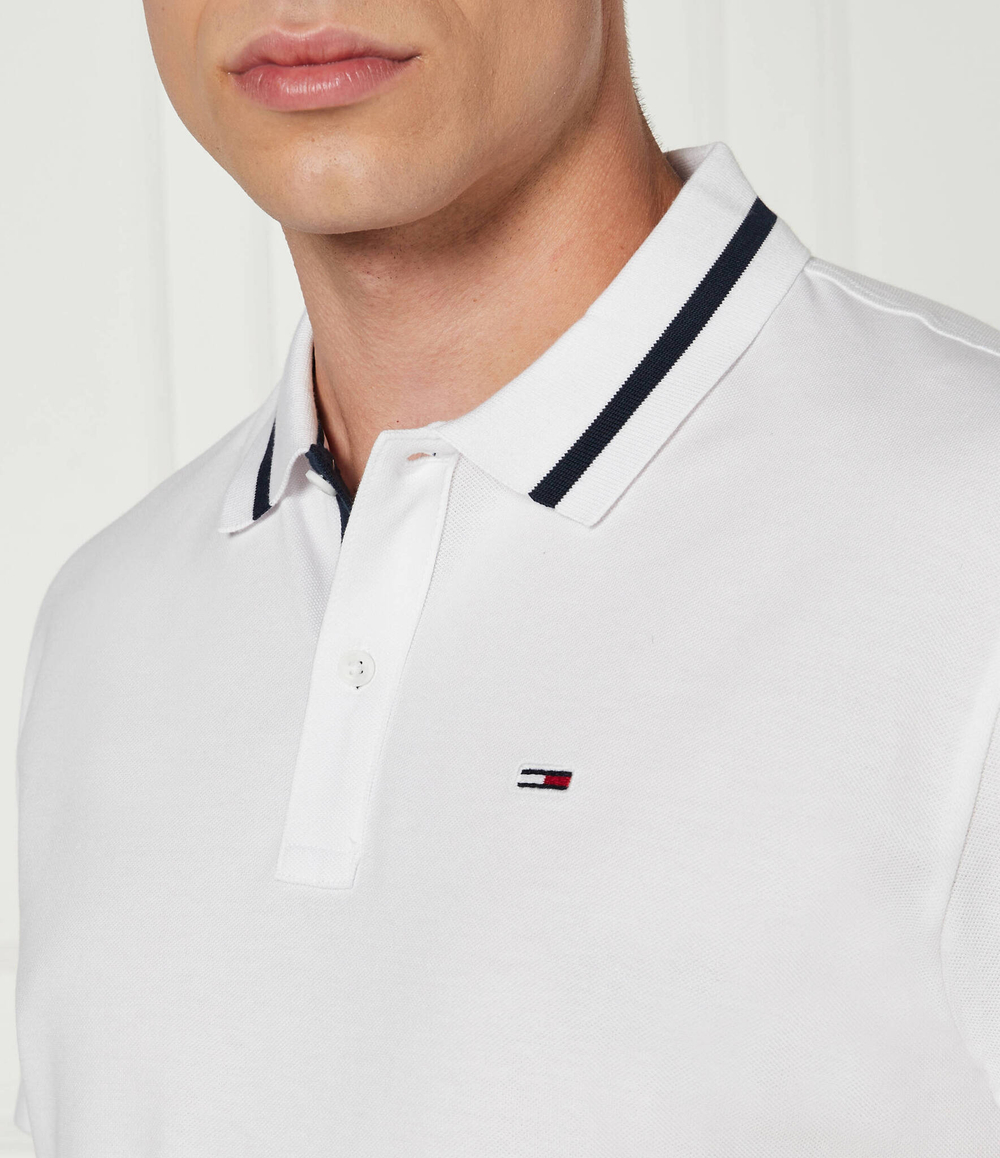 Поло Tommy Jeans - белый(DM0DM20443)