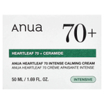 Anua, Heartleaf 70% интенсивный успокаивающий крем, 50 мл (1,69 жидк. унц.)
