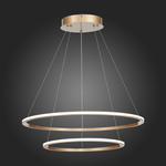ST604.243.56 Светильник подвесной ST-Luce Золотистый/Белый LED 1*56W 4000K