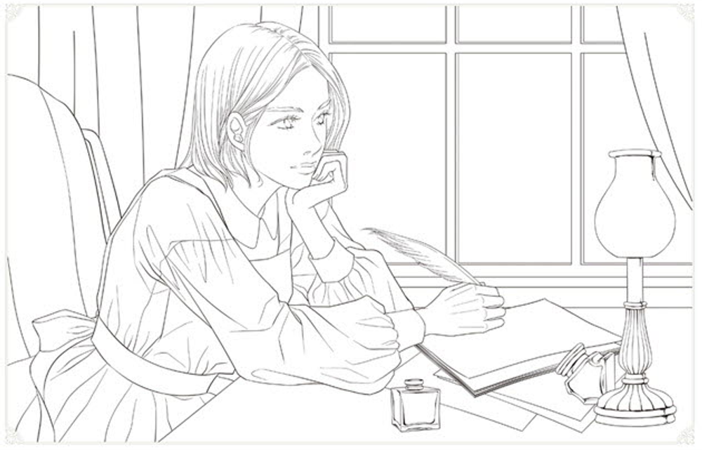 Little Mistresses. Coloring Book