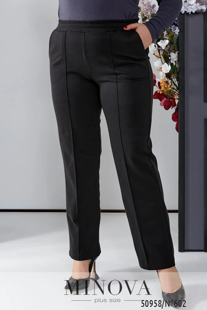 Брюки 602-черный Minova