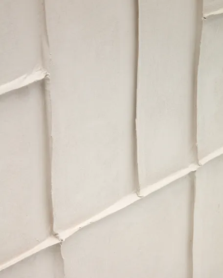 Большая картина Klis, 200х120 см, белый лен