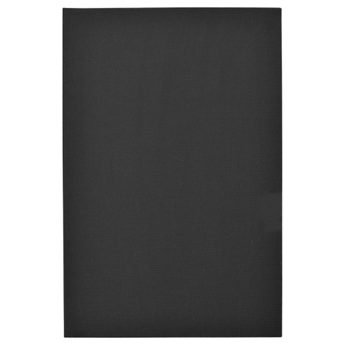 Холст грунтов. на карт. 20*30 см мел. зерно 280 г/м2 черный ГАММА Студия (190923_b2030)