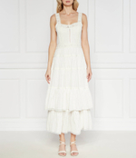 Кружевное платье LUNGO TWINSET - белый(241TT2030)