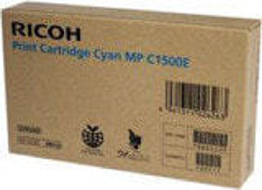 Ricoh Cyan Gel Type MP C1500 Подлинный Голубой 1 шт 888550