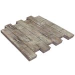 Тротуарная плитка Грас, 80 мм, ColorMix Берилл, native