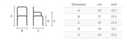 Кресло с обивкой MIDJ Dalia PB M_Q TS, черный, розовый, стальной
