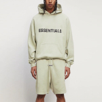 Толстовка Fear of God Essentials Hoodie Sage, FOG-FW20-300