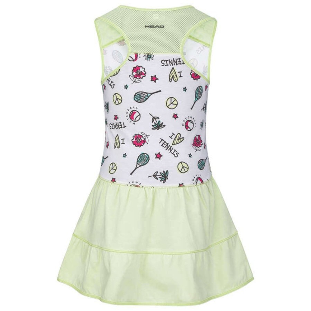 ОДЕЖДА ДЛЯ ТЕННИСА Девочки, Платье HEAD TENNIS DRESS .