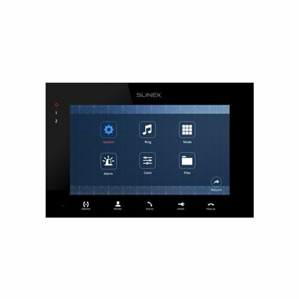 Видеодомофон Slinex SQ-07MT, 4.3", IP64, с сенсорным экраном в комплекте м вызывной панелью